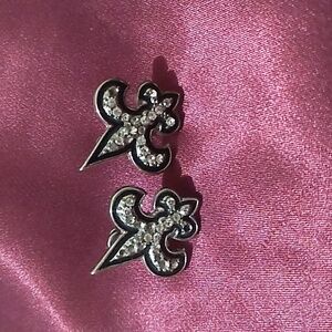 Fleur-de-lis Geaux Saints! Earrings